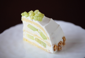 メロンのショートケーキ
