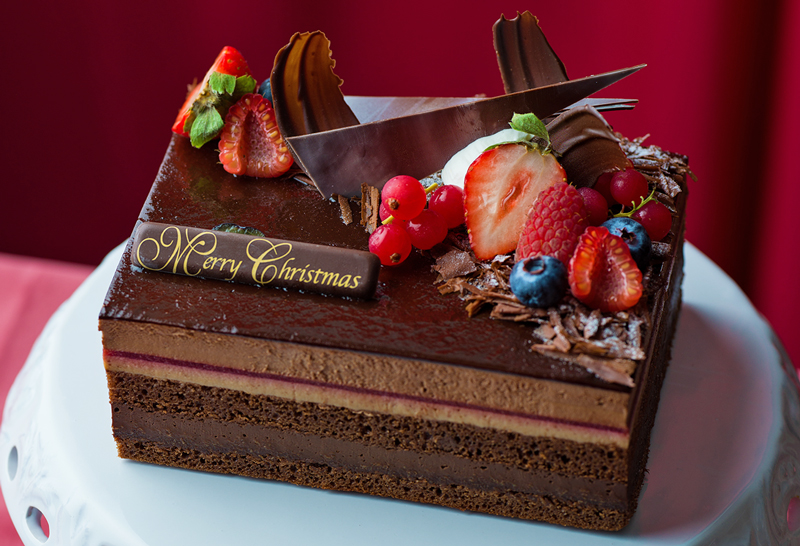 クリスマスケーキ『ショコラ ド ノエル』